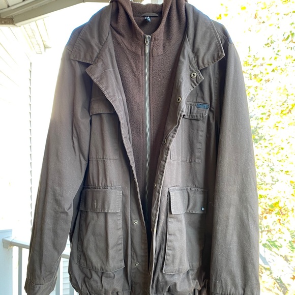 Men’s Warm Zip-up & button down jacket - Picture 3 of 4